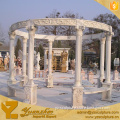 Beautiful Carved Marble Column Gazebo Garden Decoration